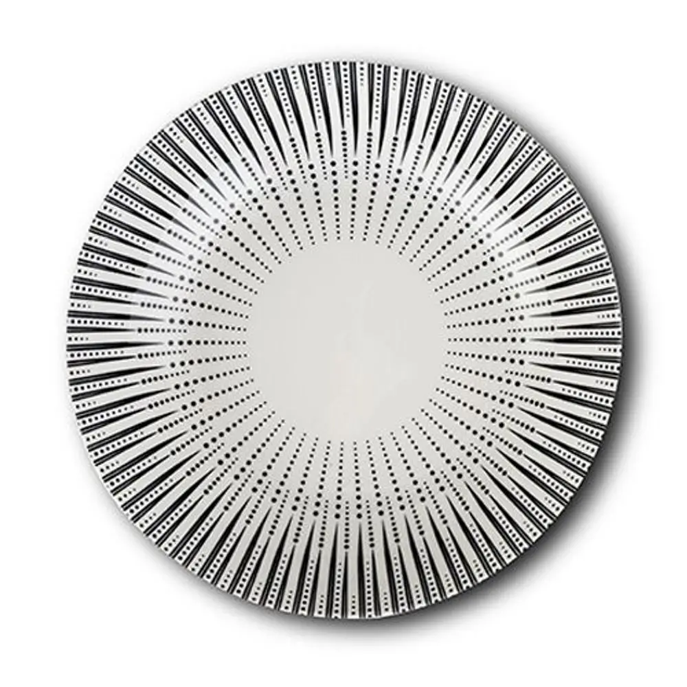 talíř 20,0cm hluboký, IRIS, porcelán