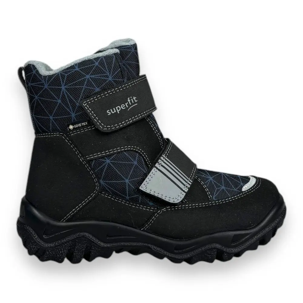 Zimní boty Superfit 1-006080-0000 HUSKY SCHWARZ/HELLGRAU