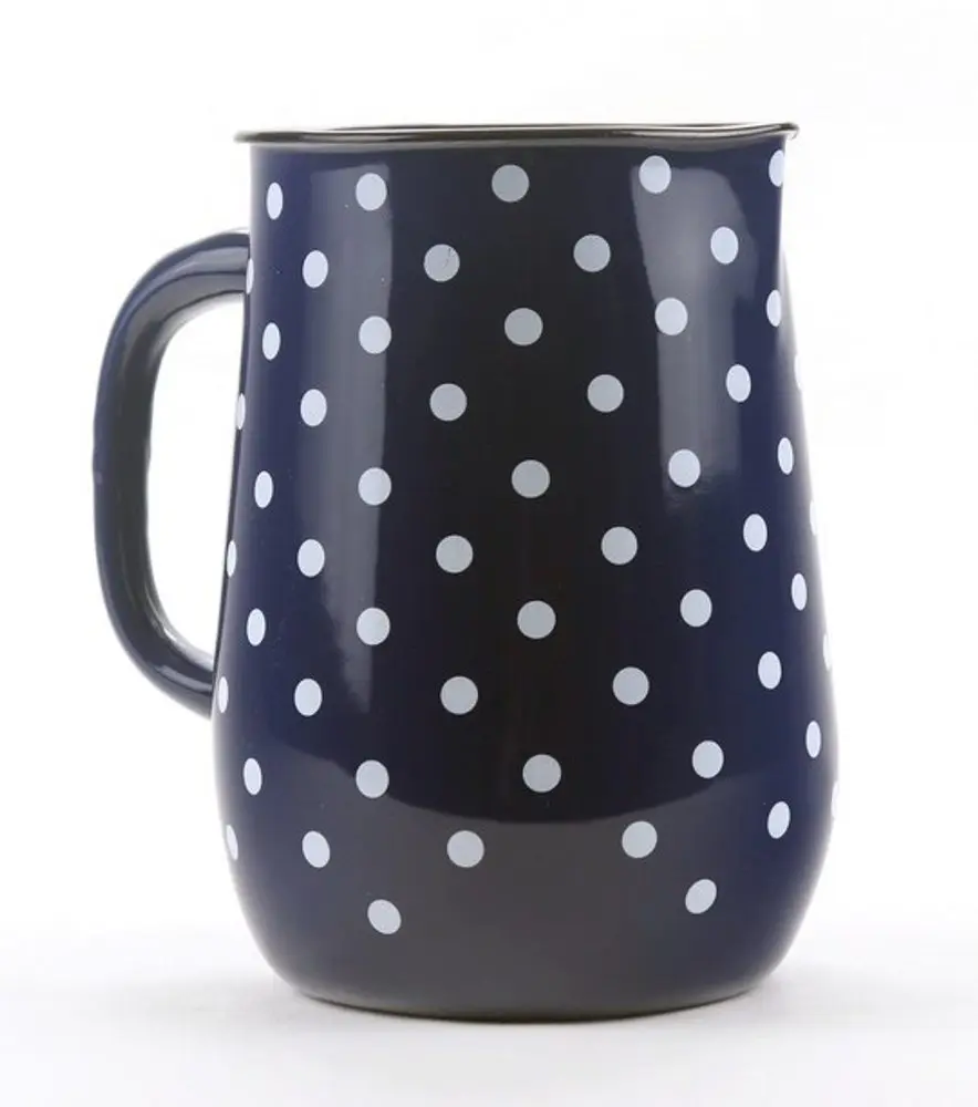 BELIS - Džbán 2,5l smalt modrý puntík