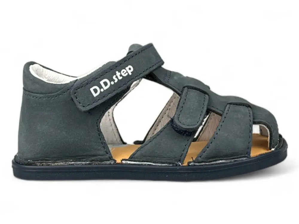 Chlapecké BAREFOOT letní obuv DDstep - Tmavě modré - 24