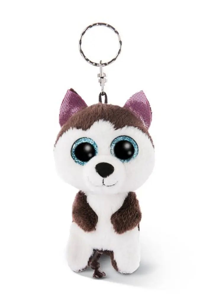 NICI Glubschis klíčenka Pes Husky Barkley 9cm