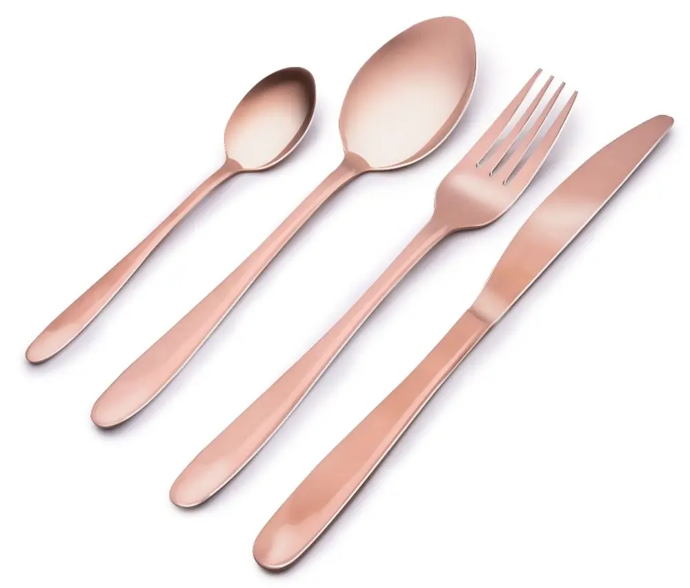 ALPINA Sada příborů nerez ocel 16 ks rosegold ED-225465