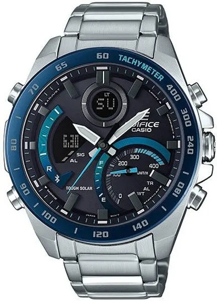 Pánské hodinky Casio Bluetooth ECB-900DB-1BER + Dárek zdarma