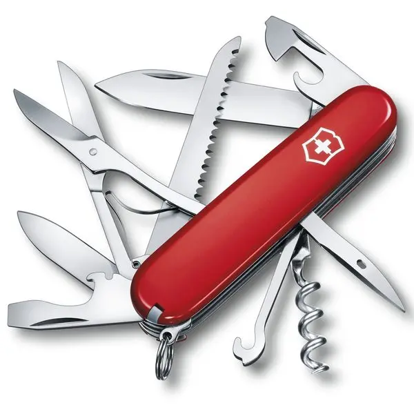 Kapesní nůž Victorinox Huntsman (Barva: Červená)