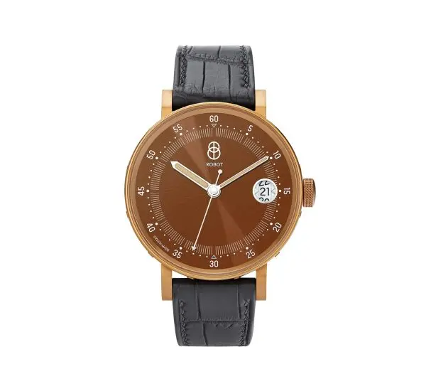 Robot Graphic Sutnar Bronze Aura PVD