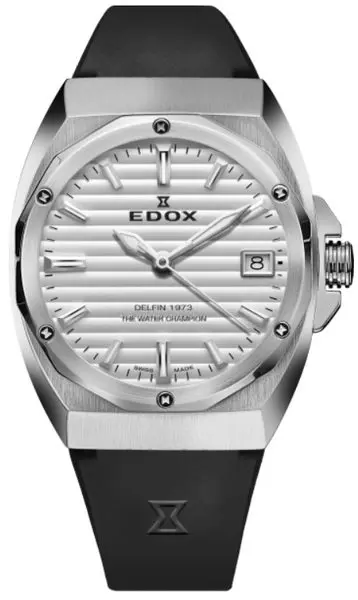 EDOX Delfin The Original 1973 Date - Ladies 50504-3CA-AIN