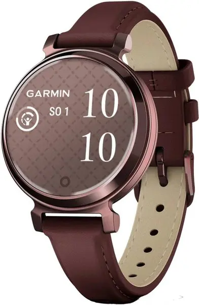 Garmin Lily® 2 Classic Dark Bronze / Mulberry Leather Band 010-02839-03