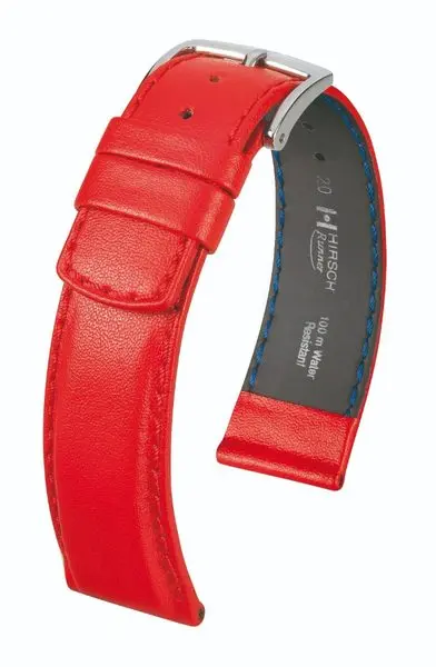 Řemínek Hirsch Runner (NO QR) - červený -