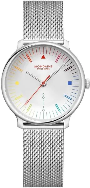 Mondaine Doppio Bauhaus Inspired Quartz MLE.33112.SM