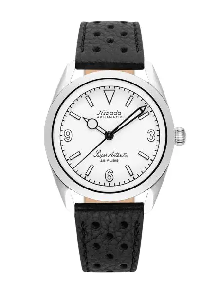 Nivada Grenchen Super Antarctic White 3. 6. 9. White -