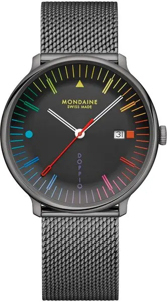 Mondaine Doppio Bauhaus Inspired Quartz MLE.41221.SM