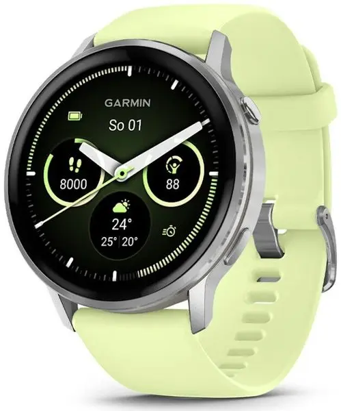 GARMIN Venu 4 - 45 mm Silver/Citron chytré hodinky