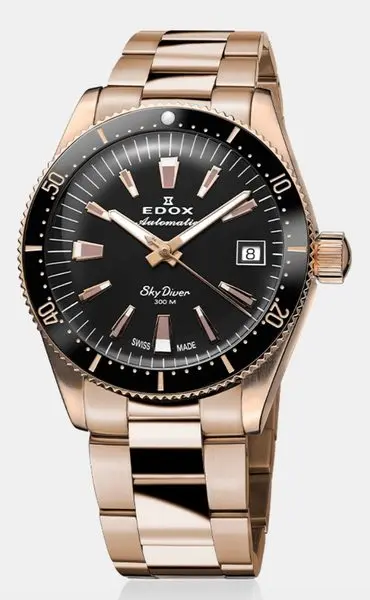 Edox Skydiver 38 Date Automatic 80131-37RNM-NI