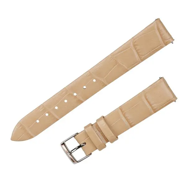 Béžový kožený řemínek Aviator pro Douglas Moonflight V.1.33.0.259.4 - lesklá spona