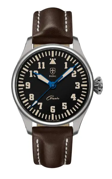 Biatec Corsair Vintage 03 - Tmavě hnědý kožený řemínek