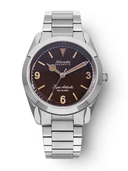 Nivada Grenchen Super Antarctic 3.6.9 Tropical - Bracelet Flat Link