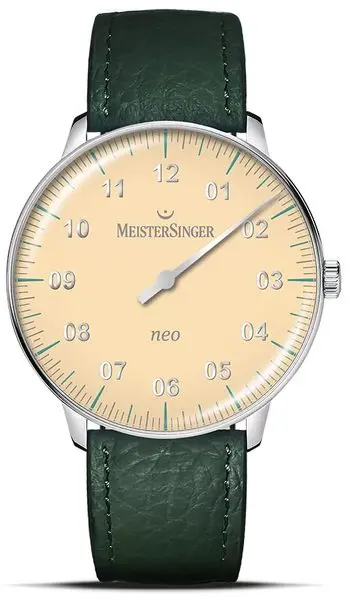 MeisterSinger Neo Special S-NES935S - Zelený kožený řemínek