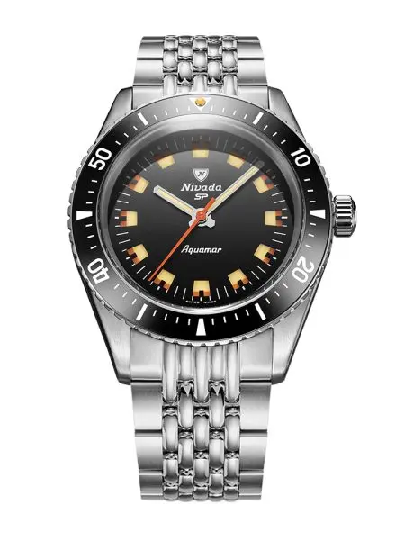 Nivada Grenchen Aquamar Black - Beads of Rice
