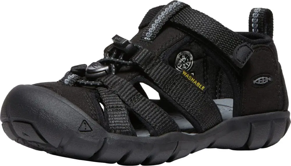 dětské sandály SEACAMP II CNX black/grey, Keen, 1027412/1027418, černá - 31