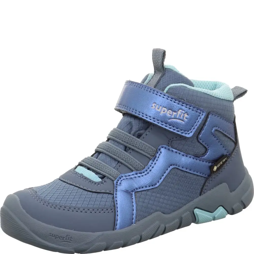 Dětská celoroční barefit obuv Superfit TRACE GTX Blue 1-006034-8030 -