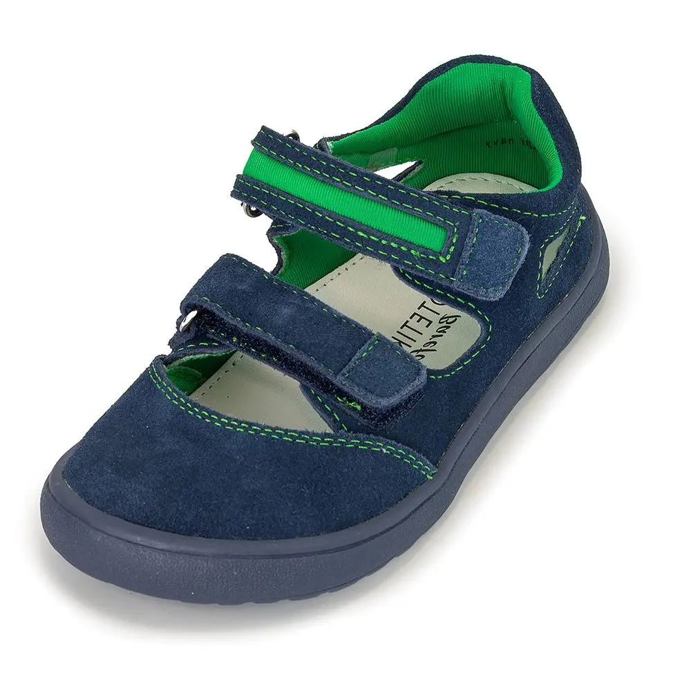 Chlapecké barefoot sandály PADY navy, Protetika modrá 22 chlapci