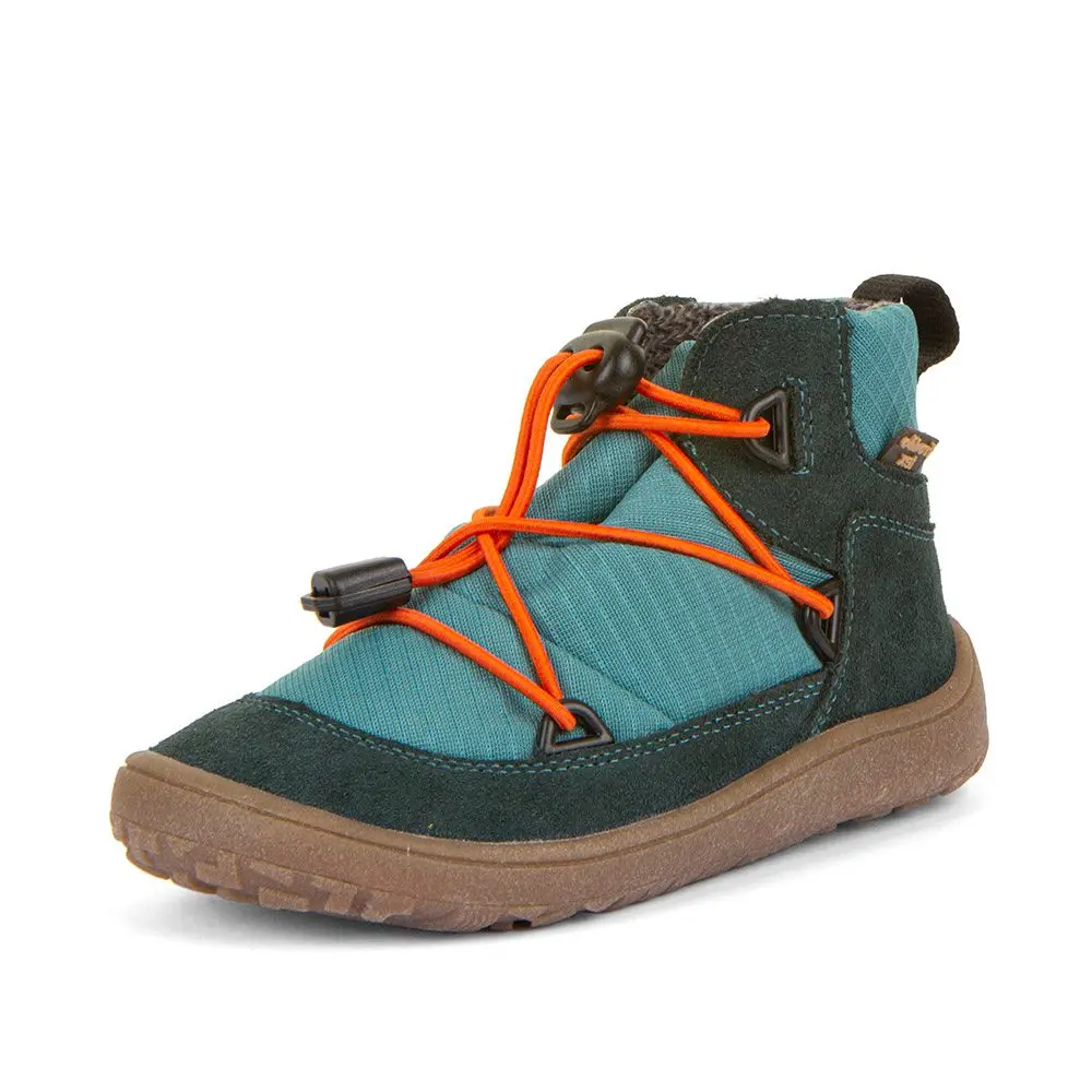 Dětské celoroční barefoot boty TEX TRACK Petroleum Froddo G3110257-5 - modrá - 41