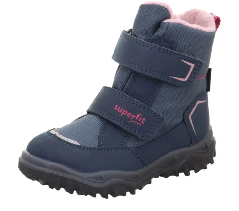 Dívčí zimní boty HUSKY Blue/Pink Superfit 1-006081-8010 - 27