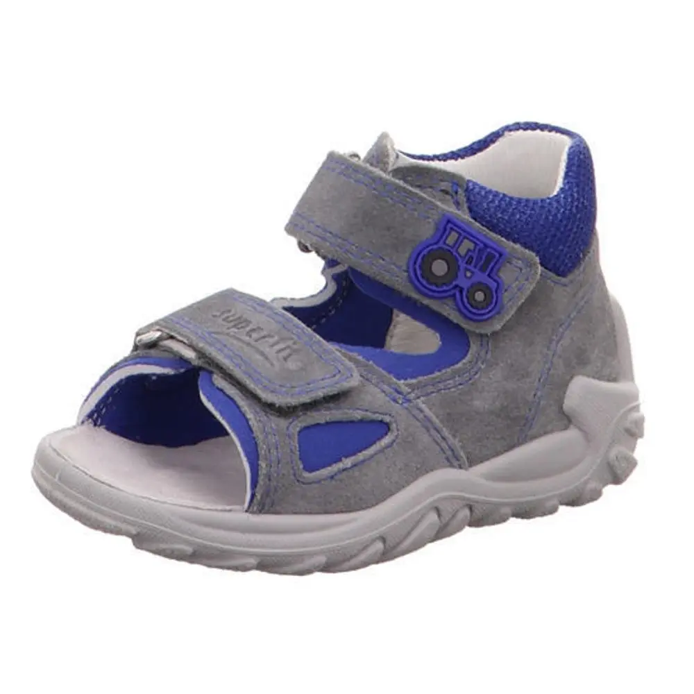 chlapecké sandálky FLOW, Superfit, 4-09011-25, šedá -
