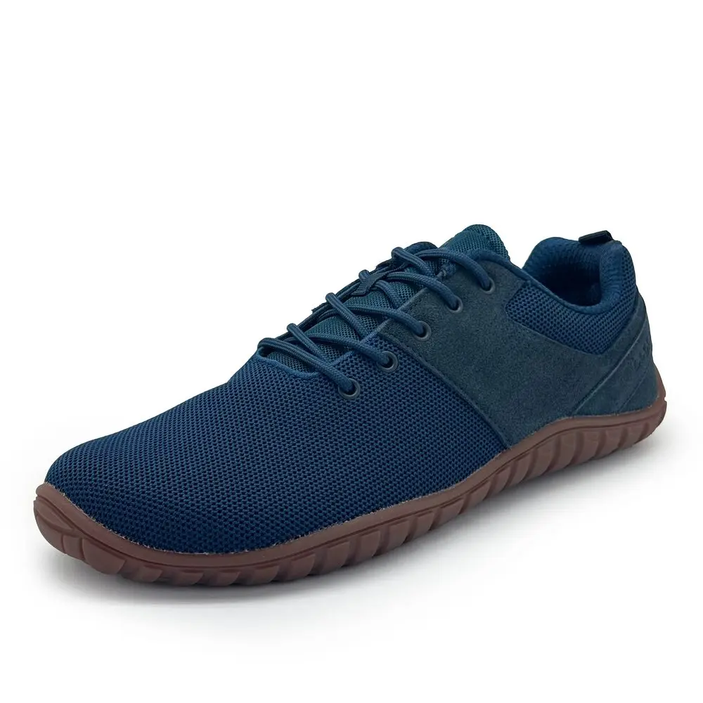 Barefoot textilní tenisky BUGGA MERDY Blue B00194-04 -