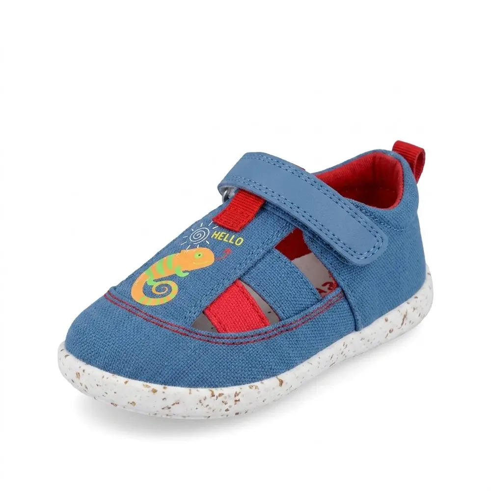 Chlapecké barefoot sandály LONA LAGARTO INDIGO Biomecanics 262343-A631 -