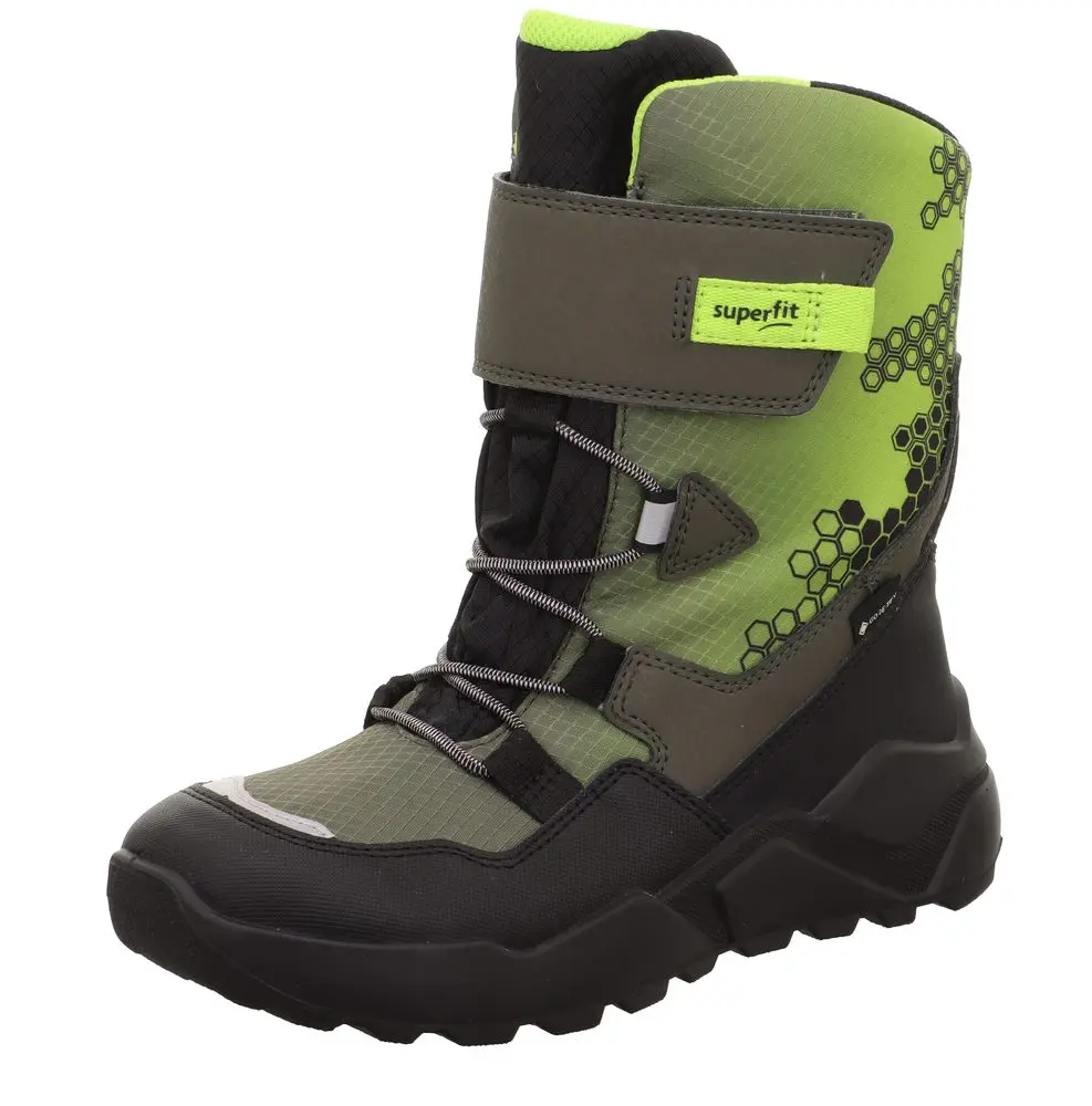 Dětské zimní boty ROCKET Green/Black Gore-Tex, Superfit , 1-000409-7000, zelená -