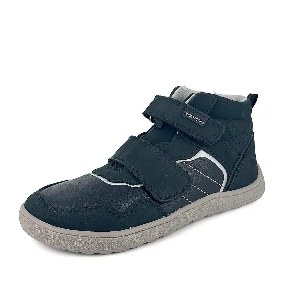Protetika Dětská BAREFOOT celoroční kotníková obuv - Černé - 31
