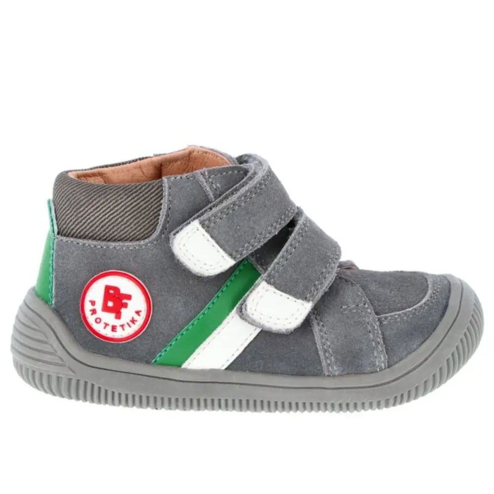 chlapecké celoroční boty Barefoot HUGO, protetika, šedá - 21