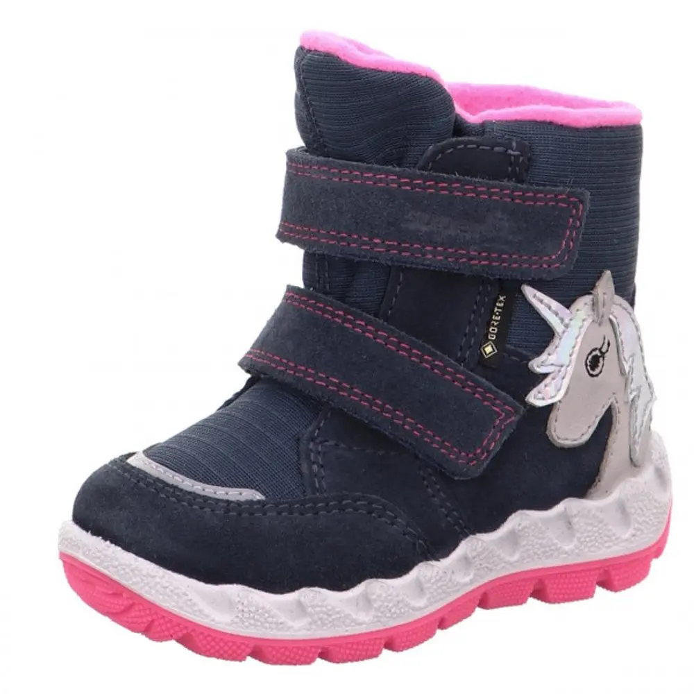 zimní dívčí boty ICEBIRD GTX, Superfit, 1-006010-8000, modrá -