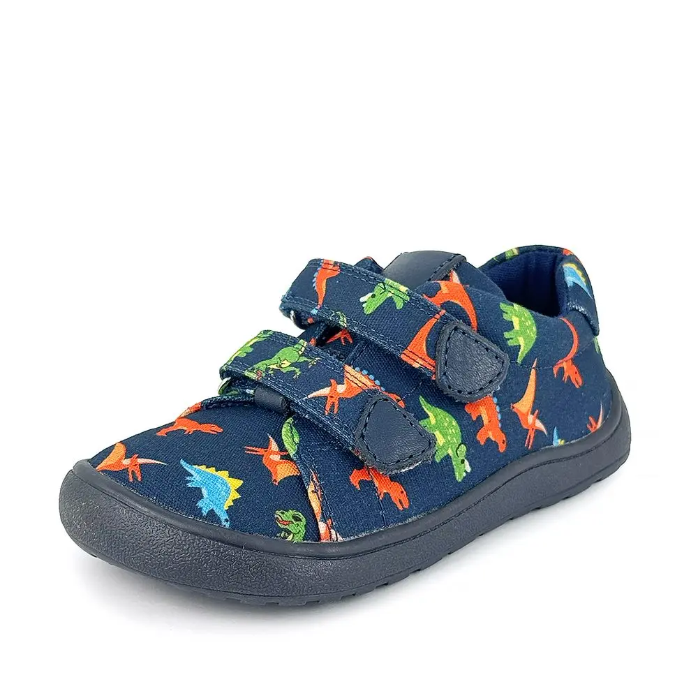 Chlapecké barefoot tenisky KORO DINO Protetika modré -