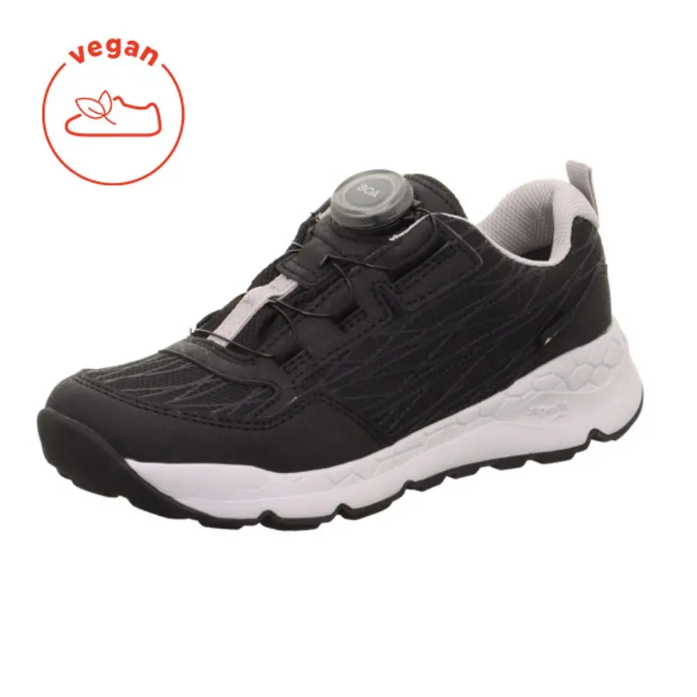 Dětské celoroční boty FREE RIDE Black/Light Gray GTX BOA, Superfit 1-000561-0000 černá - 33