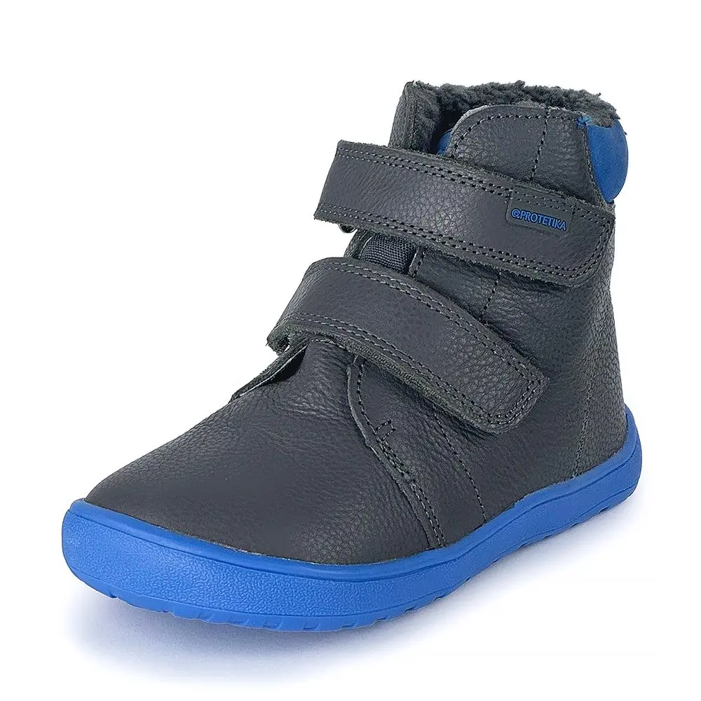 Chlapecké zimní barefoot boty PRO-tex Protetika - DARYK GREY -