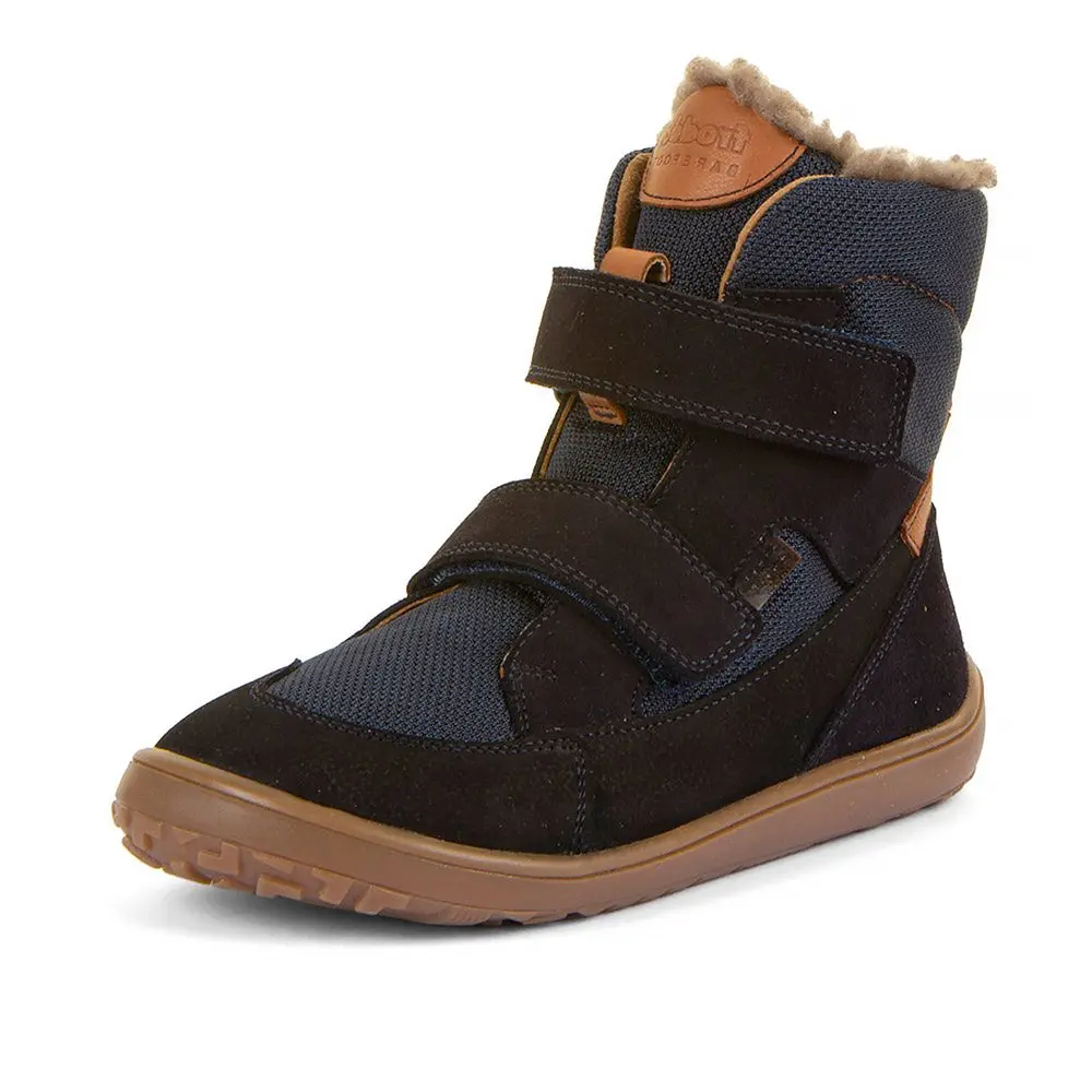 Chlapecké zimní barefoot boty UP TEX WINTER Dark Blue G3160252 -