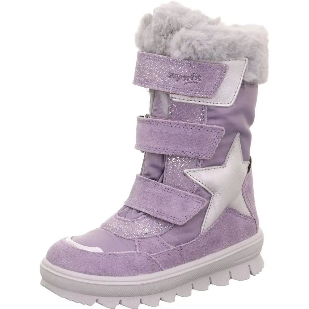 Dívčí zimní boty FLAVIA Purple/Grey GTX Superfit 1-000226-8510 -