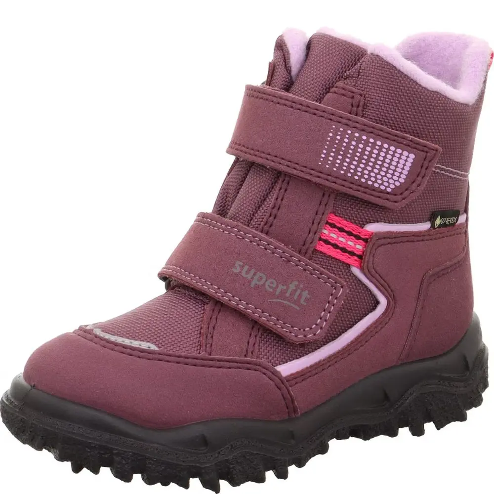 Dívčí zimní boty HUSKY Red/Purple GTX Superfit 1-006082-5010 -