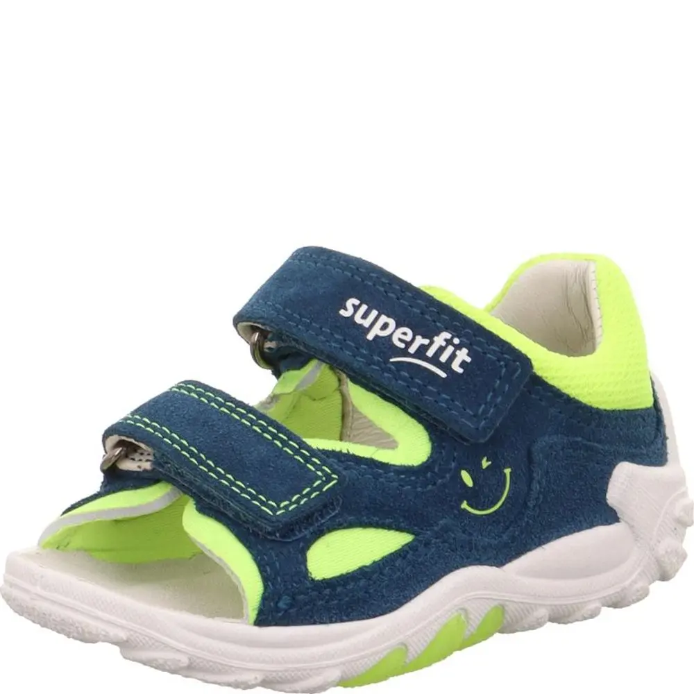 Chlapecké sandály FLOW Blue/Yellow Superfit 1-000034-8030 modrá -