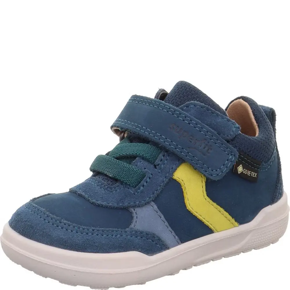 Chlapecké barefit tenisky SUPERFREE 2.0 Blue/Yellow GTX Superfit 1-100202-8000 -