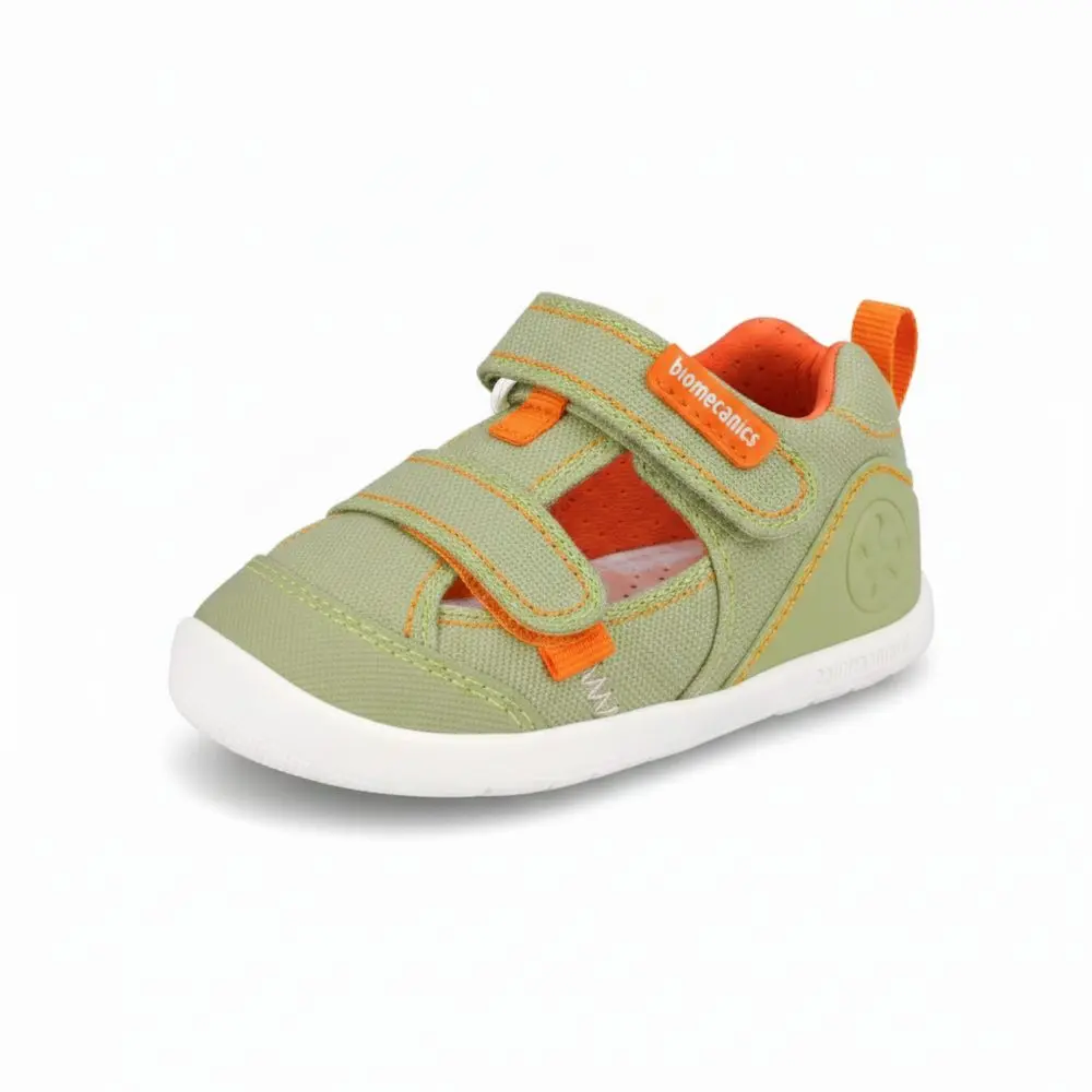 Chlapecké barefoot sandály LONA BASICA VERDE Biomecanics 262191-B442 -