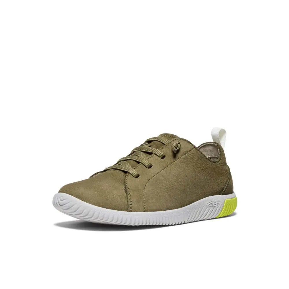 Dětské tenisky barefoot kompromis KEEN KNX LACE YOUTH martini olive/evening primrose - 32/33