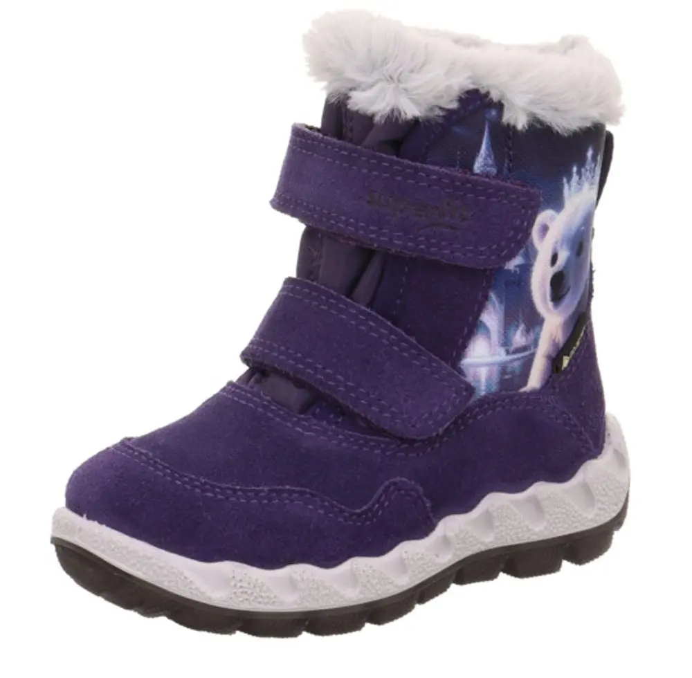 Dívčí sněhule ICEBIRD Purple/Grey GTX Superfit 1-006011-8540 -