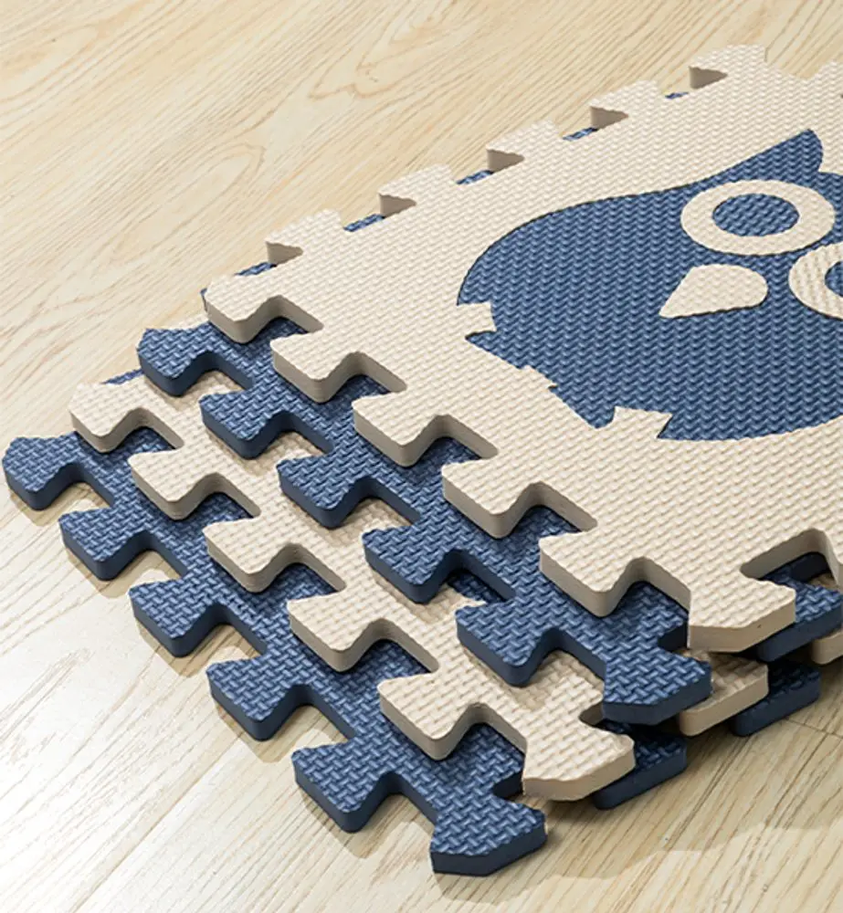 Puzzle podložka Sportago Easy-Lock 30x30x1 cm, 9 ks, zvířata
