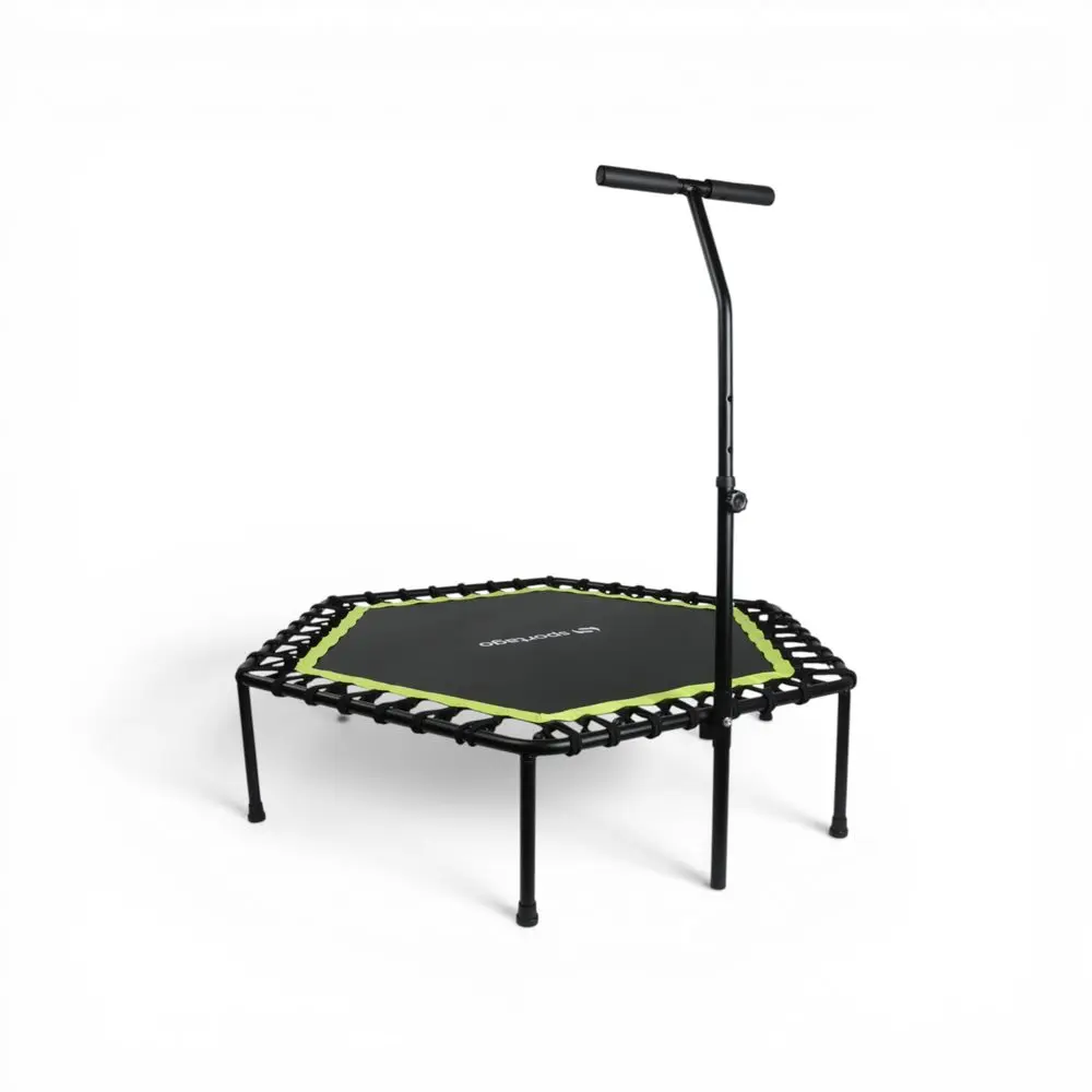 Sportago Whee jumping trampolína 134 cm, zelená