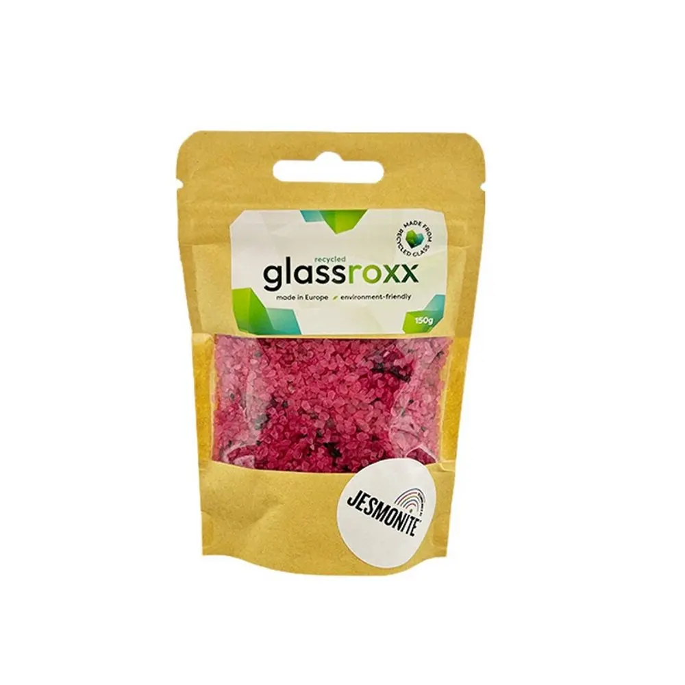 Jesmonite skleněné kamínky GlassRoxx fialové 150 g -