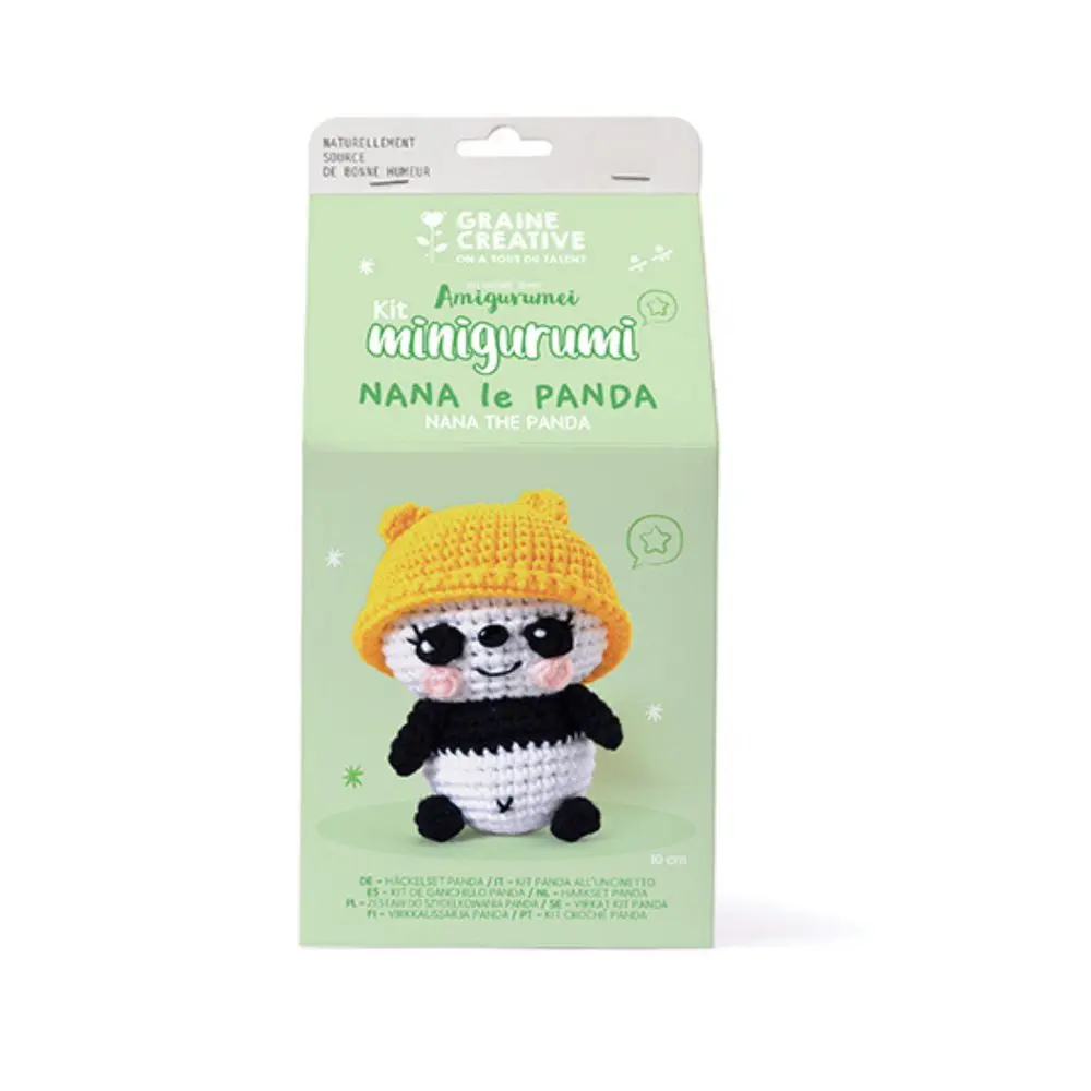 Graine Creative Háčkovací sada panda -