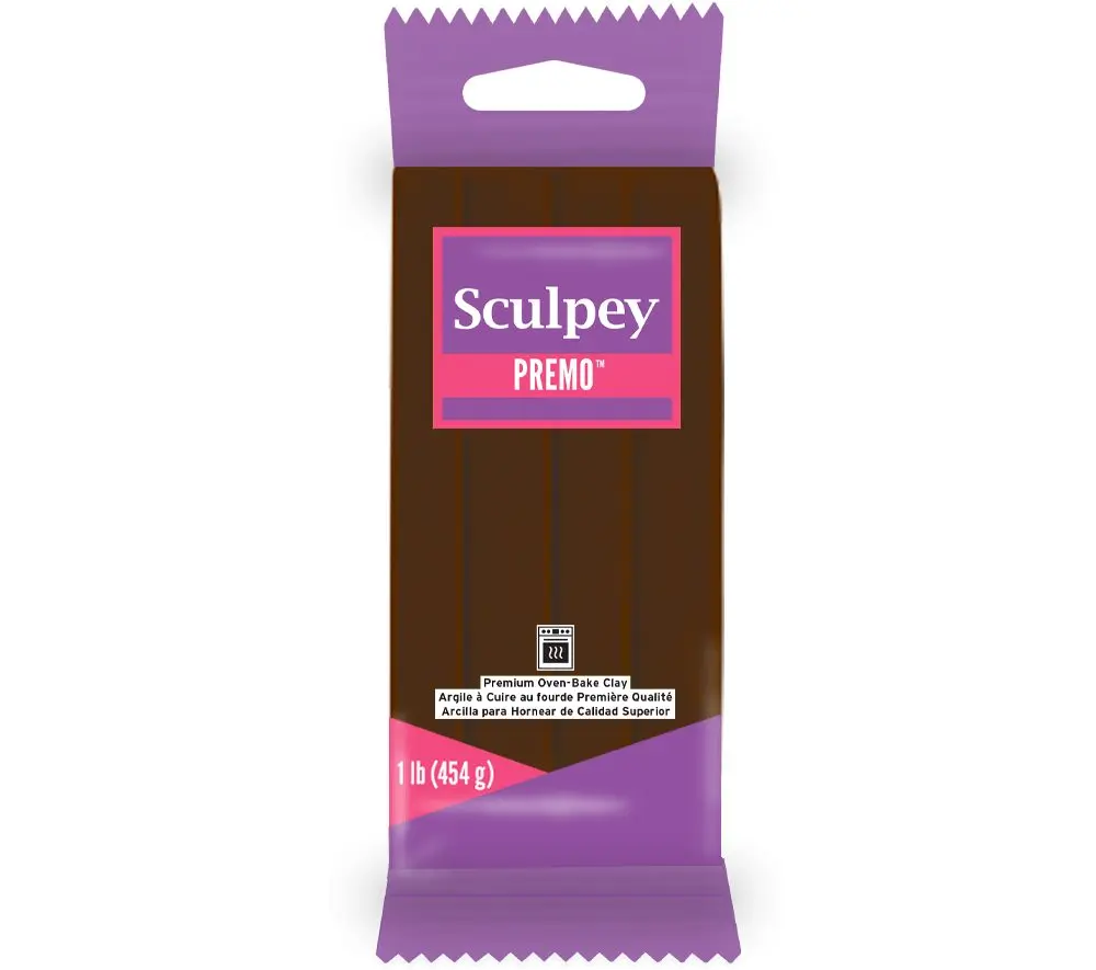Sculpey PREMO 454g Burnt Umber hnědá -